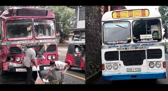 බස් රථ අනතුරකින් පුද්ගලයින් 21 දෙනෙකුට තුවාල‍